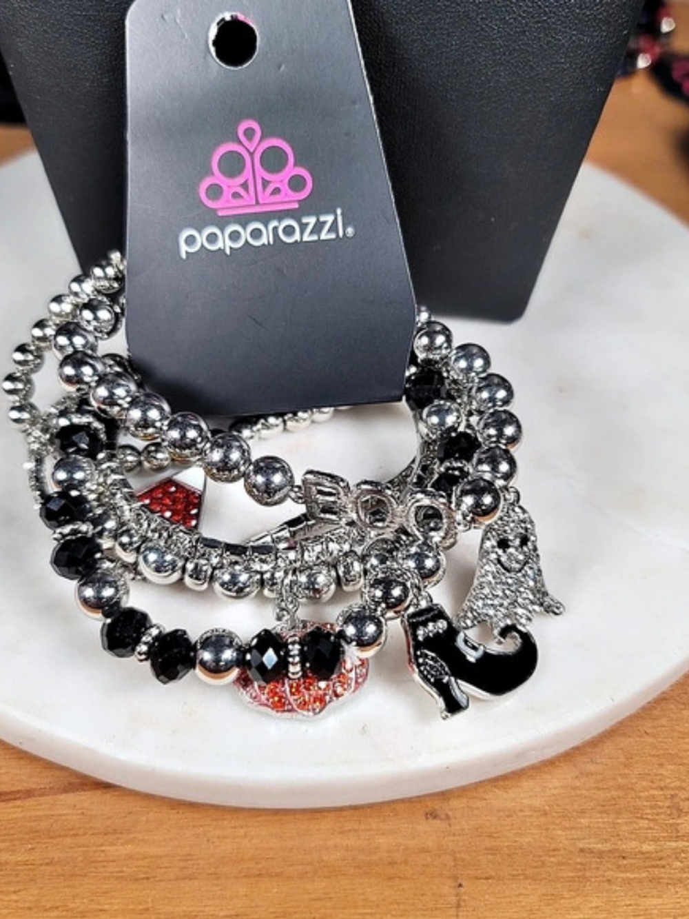 Paparazzi Spooky Shimmer Halloween Bracelet Stack